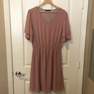 Mikarose Flowy Mauve Dress